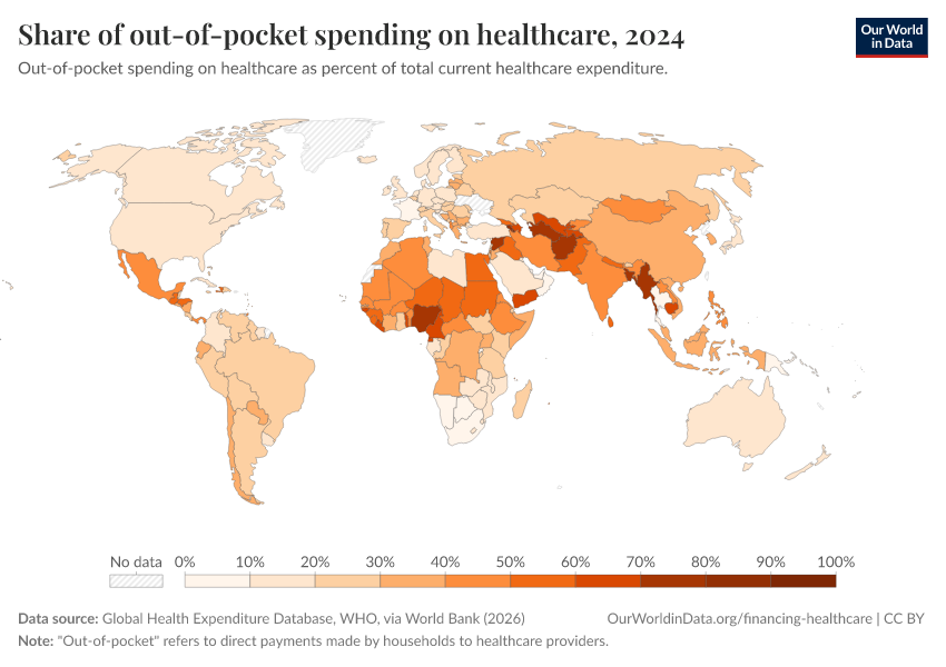 A thumbnail of the "Share of out-of-pocket spending on healthcare" chart